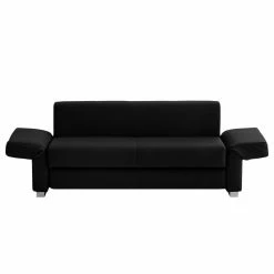 Chillout by Franz Fertig Canapé convertible Randa - Noir - Largeur : 202 cm -loftscape Boutique schlafsofa randa echtleder schwarz 188 cm 4017916