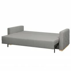 Roomscape Canapé convertible Realico - Gris argenté -loftscape Boutique schlafsofa realico webstoff silbergrau 4912632