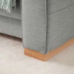 Roomscape Canapé convertible Realico - Gris argenté -loftscape Boutique schlafsofa realico webstoff silbergrau 4912680