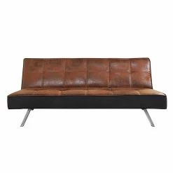 Mooved Canapé convertible Savigna - Aspect cuir vieilli - Marron 14 Mooved Canapé convertible Savigna - Aspect cuir vieilli - Marron -loftscape Boutique schlafsofa savigna antiklederoptik braun 1374450