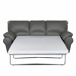 Modoform Canapé convertible Torsby - Cuir véritable anthracite -loftscape Boutique schlafsofa torsby echtleder anthrazit 495114