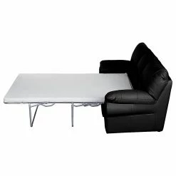 Modoform Canapé convertible Torsby - Cuir véritable Noir -loftscape Boutique schlafsofa torsby echtleder schwarz 495266