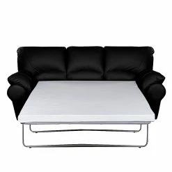 Modoform Canapé convertible Torsby - Cuir véritable Noir -loftscape Boutique schlafsofa torsby echtleder schwarz 495268