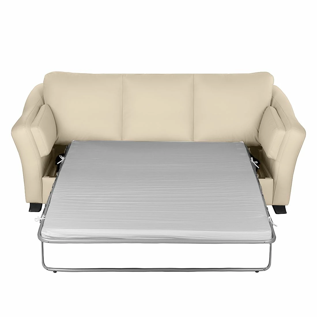 Modoform Canapé convertible Toucy - Cuir véritable Beige 9 Modoform Canapé convertible Toucy - Cuir véritable Beige – Image 7