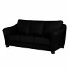 Modoform Canapé convertible Toucy - Cuir véritable noir -loftscape Boutique schlafsofa toucy echtleder schwarz 1161218