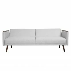 Mørteens Canapé convertible Willette - Microfibre - Gris clair -loftscape Boutique schlafsofa willette microfaser hellgrau 4722608