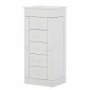 Maison Belfort Armoire à bijoux Amata - Pin massif Blanc -loftscape Boutique schmuckschrank amata kiefer massiv weiss 1255758