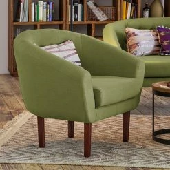 Mørteens Fauteuil Anna I - Vert olive -loftscape Boutique sessel anna i webstoff olivgruen 4828912