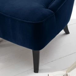 Maison Belfort Fauteuil à oreilles Audrey - Velours -loftscape Boutique sessel audrey samt dunkelblau 5182420