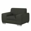 Fredriks Fauteuil Bollon - Tissu - Gris foncé -loftscape Boutique sessel bollon webstoff dunkelgrau 4155232