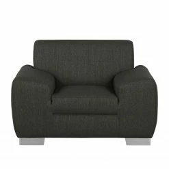 Fredriks Fauteuil Bollon - Tissu - Gris foncé -loftscape Boutique sessel bollon webstoff dunkelgrau 4155244
