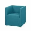 Mooved Fauteuil Carmen - Tissu turquoise 1 Mooved Fauteuil Carmen - Tissu turquoise -loftscape Boutique sessel carmen stoff blau tuerkis 1321474