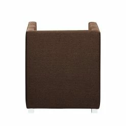 Mooved Fauteuil Carmen - Tissu marron foncé -loftscape Boutique sessel carmen stoff dunkelbraun 1321452
