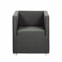 Mooved Fauteuil Carmen - Tissu gris foncé -loftscape Boutique sessel carmen stoff dunkelgrau 1321441