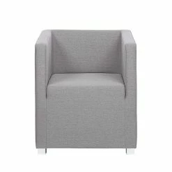 Mooved Fauteuil Carmen - Tissu - Gris -loftscape Boutique sessel carmen stoff grau 1321489