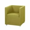 Mooved Fauteuil Carmen - Tissu vert -loftscape Boutique sessel carmen stoff gruen 1321480