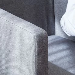 Mooved Fauteuil Carmen - Tissu - Gris -loftscape Boutique sessel carmen webstoff grau 534117