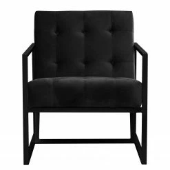 Jack & Alice Fauteuil Charm I - Noir 11 Jack & Alice Fauteuil Charm I - Noir -loftscape Boutique sessel charm i microfaser schwarz 4692276