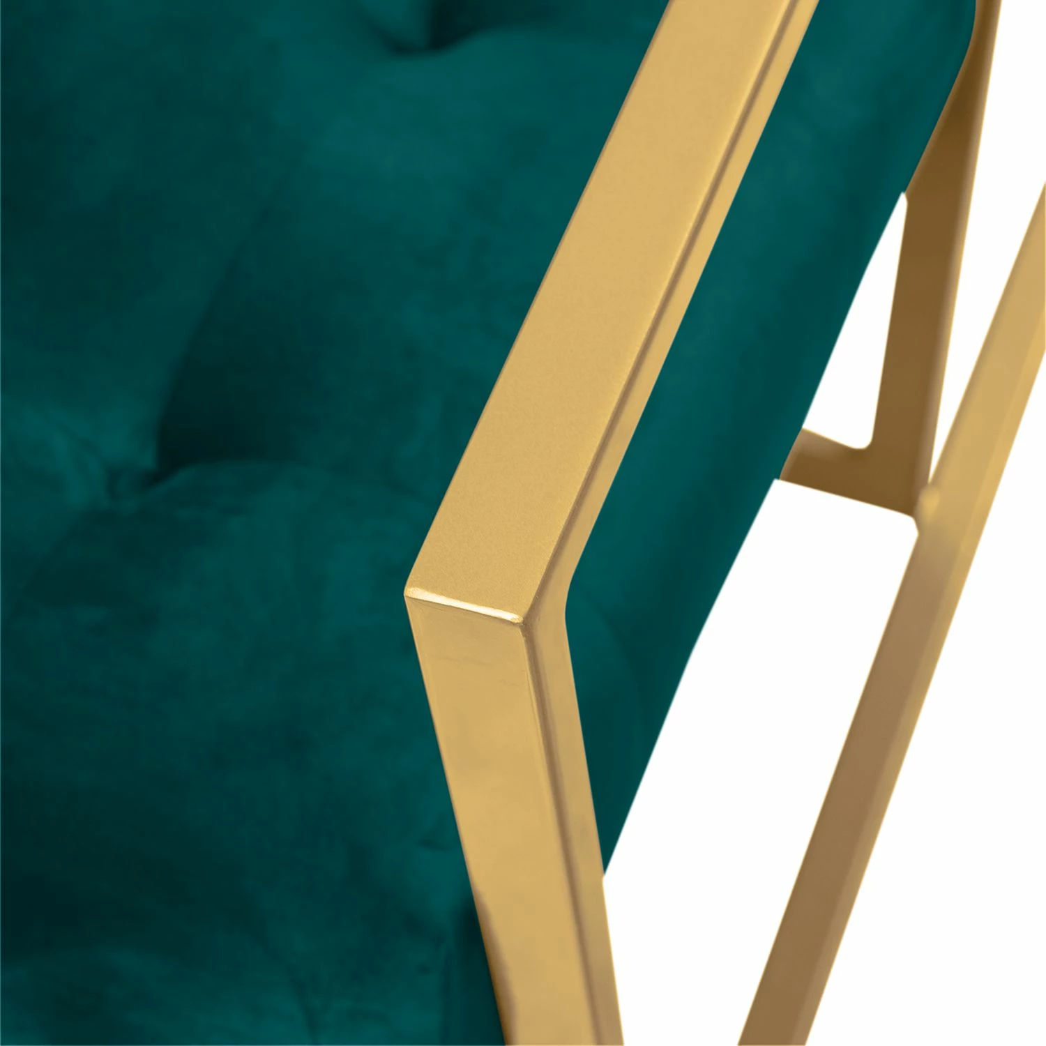 Jack & Alice Fauteuil Charm II - Bleu pétrole 9 Jack & Alice Fauteuil Charm II - Bleu pétrole – Image 7