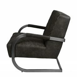 Ars manufacti Fauteuil Cisco - Basalte -loftscape Boutique sessel cisco antiklederlook basalt 4865212