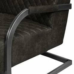Ars manufacti Fauteuil Cisco - Basalte -loftscape Boutique sessel cisco antiklederlook basalt 4865220