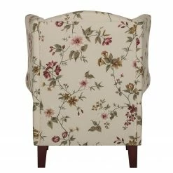 Maison Belfort Fauteuil Red Rose - Beige - Sans repose-pieds -loftscape Boutique sessel colmar webstoff floral ohne hocker beige 4836520