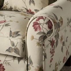 Maison Belfort Fauteuil Red Rose - Beige - Sans repose-pieds -loftscape Boutique sessel colmar webstoff floral ohne hocker beige 4836532