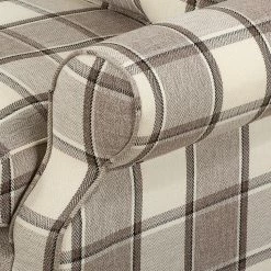 Maison Belfort Fauteuil à oreilles Colmar XL - Marron / Beige 16 Maison Belfort Fauteuil à oreilles Colmar XL - Marron / Beige -loftscape Boutique sessel corteen webstoff braun beige 4283708