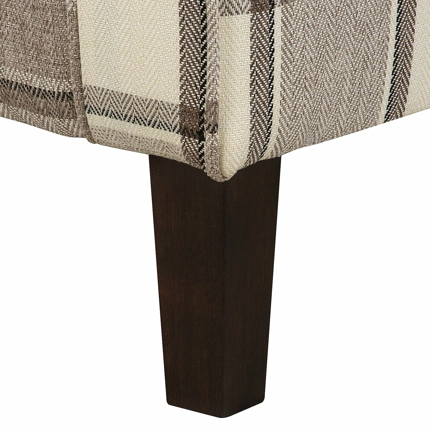 Maison Belfort Fauteuil à oreilles Colmar XL - Marron / Beige 10 Maison Belfort Fauteuil à oreilles Colmar XL - Marron / Beige – Image 8