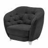 Cotta Fauteuil Daisy - Noir -loftscape Boutique sessel ella velours schwarz 1424966