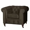 Jack & Alice Fauteuil Esplanada - Marron bison -loftscape Boutique sessel esplanada microfaser bisonbraun 4504992