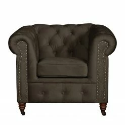 Jack & Alice Fauteuil Esplanada - Marron bison -loftscape Boutique sessel esplanada microfaser bisonbraun 4505000