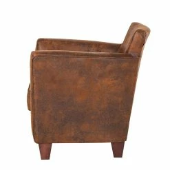 Ars manufacti Fauteuil Even - Microfibre marron -loftscape Boutique sessel even microfaser braun 254002