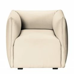 Fredriks Fauteuil Grady I - Tissu -loftscape Boutique sessel grady webstoff i ohne hocker ecru 4770624