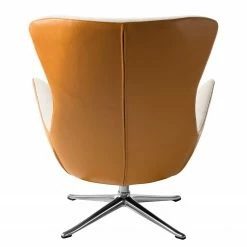 Studio Copenhagen Fauteuil Hepburn III - Beige / Cognac - Chrome brillant 21 Studio Copenhagen Fauteuil Hepburn III - Beige / Cognac - Chrome brillant -loftscape Boutique sessel hepburn ii webstoff echtleder beige cognac 5022188