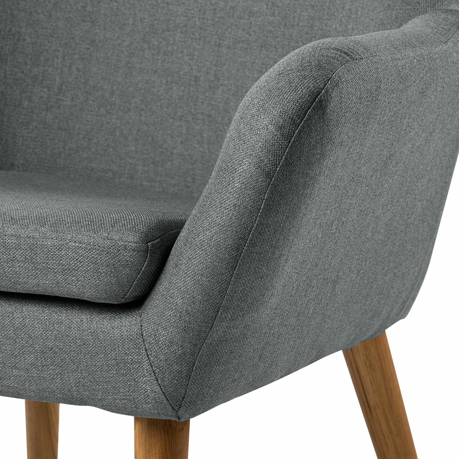 Mørteens Fauteuil Jenks - Gris clair 4 Mørteens Fauteuil Jenks - Gris clair – Image 2