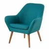 Mørteens Fauteuil Jenks - Bleu pétrole 2 Mørteens Fauteuil Jenks - Bleu pétrole -loftscape Boutique sessel jenks webstoff petrol 4908668