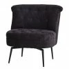 Jack & Alice Fauteuil Jonas I - Noir 2 Jack & Alice Fauteuil Jonas I - Noir -loftscape Boutique sessel jonas samtstoff schwarz 1844718