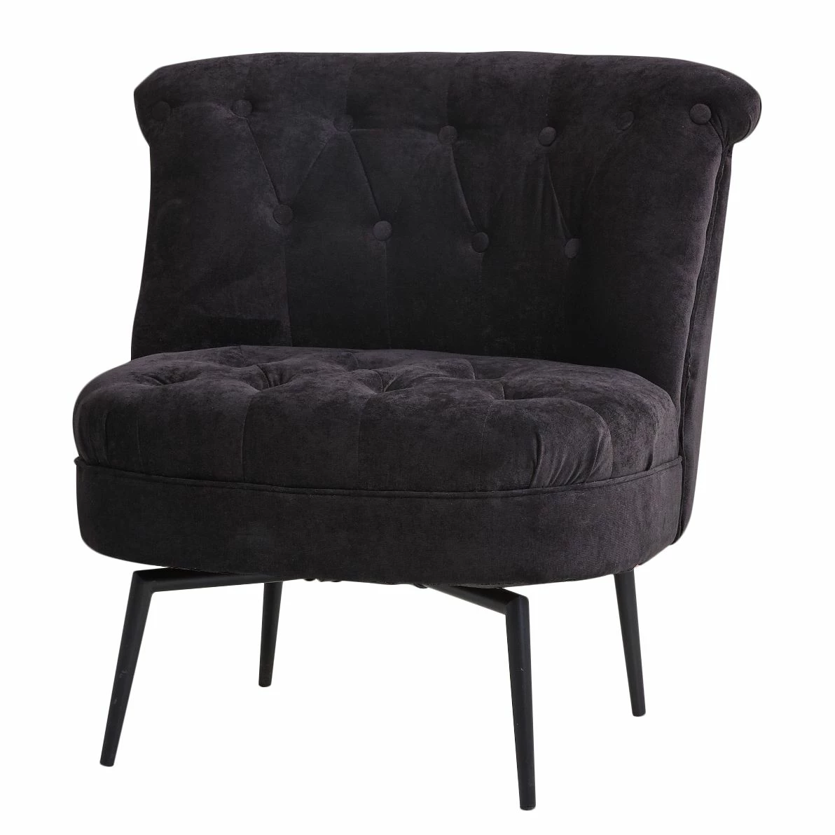 Jack & Alice Fauteuil Jonas I - Noir 3 Jack & Alice Fauteuil Jonas I - Noir
