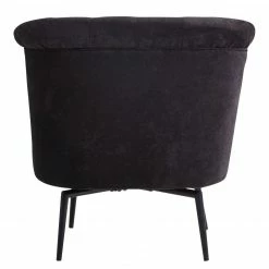 Jack & Alice Fauteuil Jonas I - Noir 12 Jack & Alice Fauteuil Jonas I - Noir -loftscape Boutique sessel jonas samtstoff schwarz 1844734