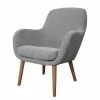 Mørteens Fauteuil Livengood - Microfibre - Gris -loftscape Boutique sessel livengood microfaser grau 4908192