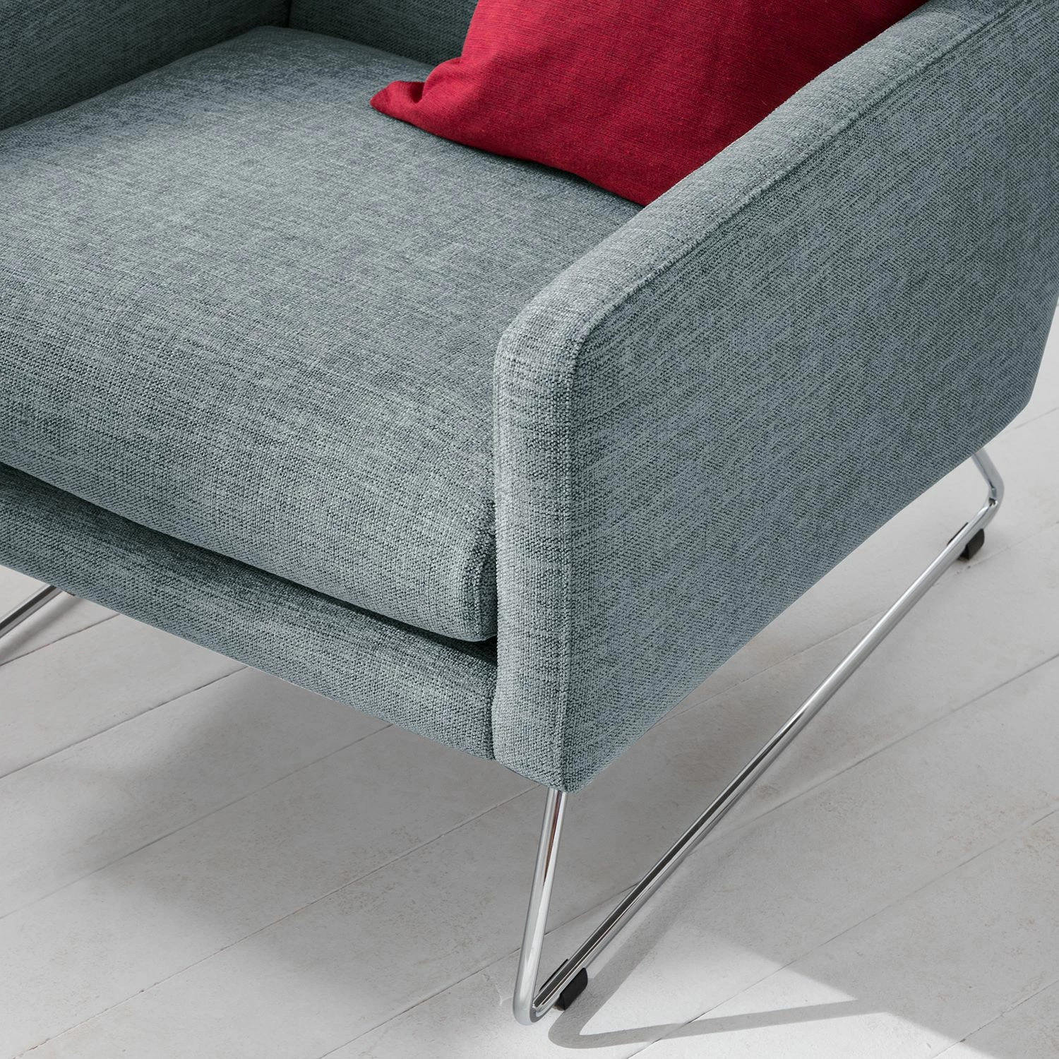 Studio Copenhagen Fauteuil Maximus - Tissu structuré - Gris pigeon 8 Studio Copenhagen Fauteuil Maximus - Tissu structuré - Gris pigeon – Image 6