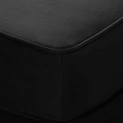 Maison Belfort Fauteuil à oreilles Miscol - Noir - Avec repose-pieds -loftscape Boutique sessel miscol samt mit hocker schwarz 4887744