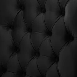 Maison Belfort Fauteuil à oreilles Miscol - Noir - Avec repose-pieds -loftscape Boutique sessel miscol samt mit hocker schwarz 4887756