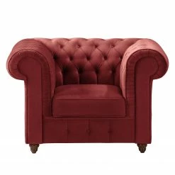 Maison Belfort Fauteuil Chesterfield Pintano - Rouge 12 Maison Belfort Fauteuil Chesterfield Pintano - Rouge -loftscape Boutique sessel pintano samt rot 4898000