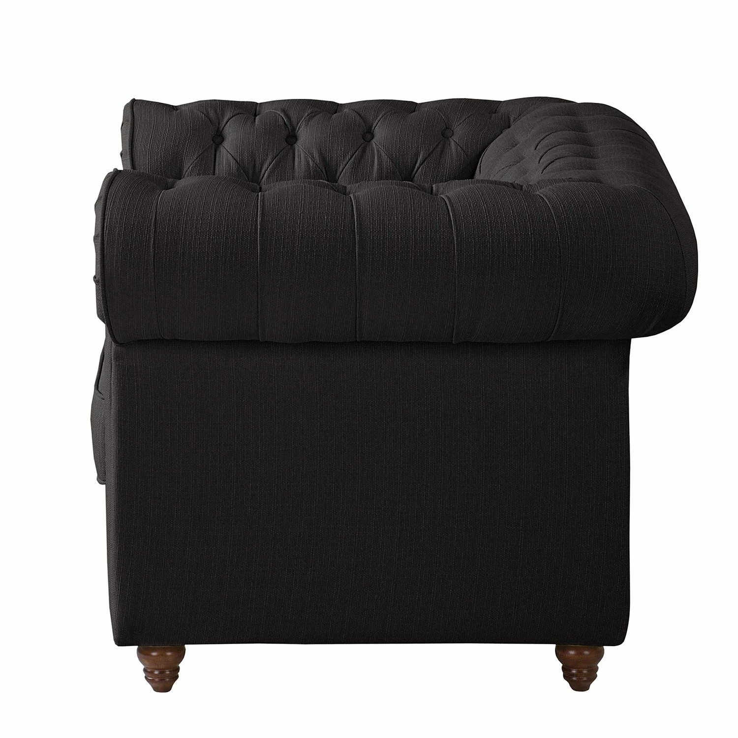 Maison Belfort Fauteuil Chesterfield Pintano - Anthracite 6 Maison Belfort Fauteuil Chesterfield Pintano - Anthracite – Image 4
