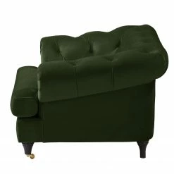 Jack & Alice Fauteuil Thory - Vert vieilli -loftscape Boutique sessel thory samt antikgruen 4897212