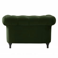 Jack & Alice Fauteuil Thory - Vert vieilli -loftscape Boutique sessel thory samt antikgruen 4897216