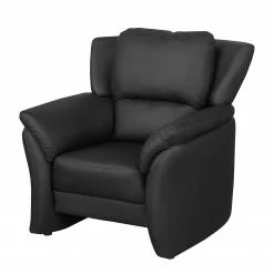 Modoform Fauteuil Windom Imitation cuir - Noir