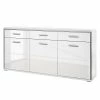 Loftscape Buffet Arco - Blanc brillant / Blanc 1 Loftscape Buffet Arco - Blanc brillant / Blanc -loftscape Boutique sideboard arco hochglanz weiss weiss 4710752